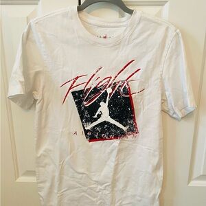 Jordan Air White and Red Men's T-Shirt